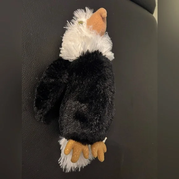 Aurora World Bald EAGLE 8" Plush Stuffed National Freedom Bird Animal - Picture 3 of 8
